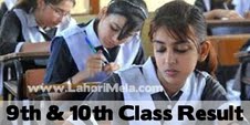 9th & Matric 10th Class Result 2013 BISE Lahore Board