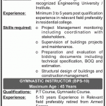 Jobs for Administrative Officer & Resident Engineer in Cadet College Ghoki