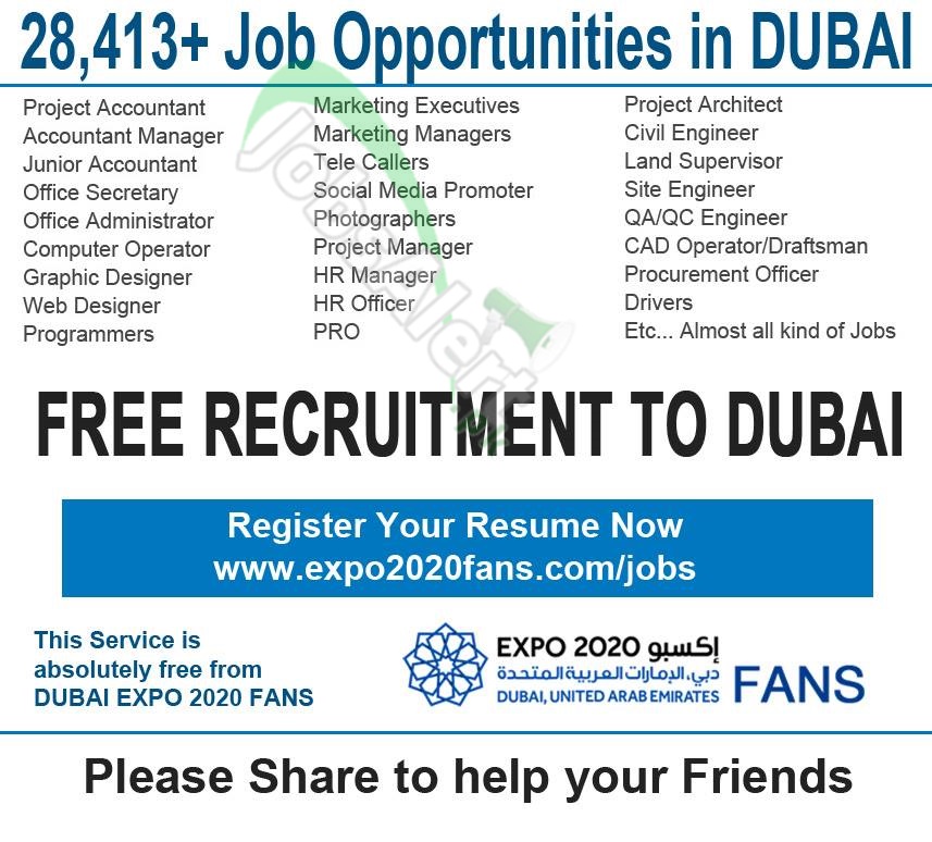 expo 2020 dubai jobs opportunities to serve