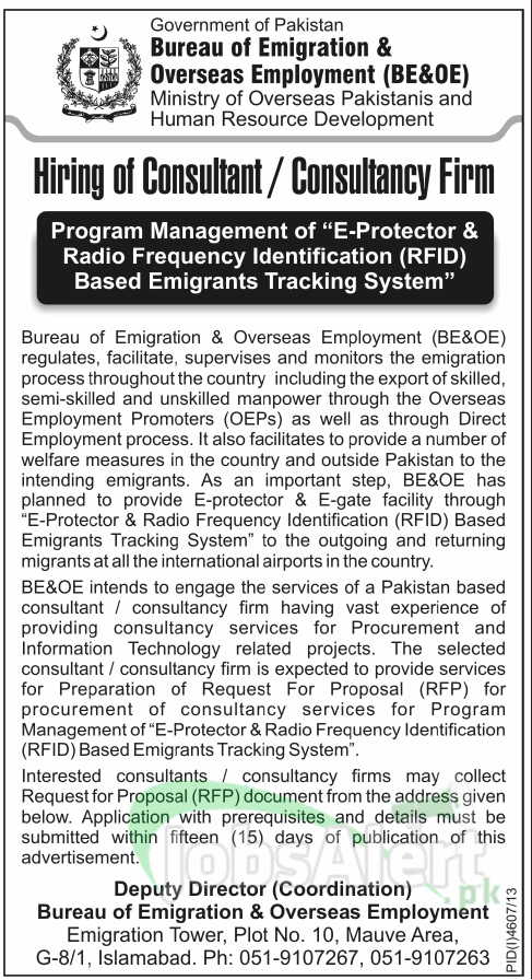 Bureau of Emigration & Overseas Employment (BE&OE)