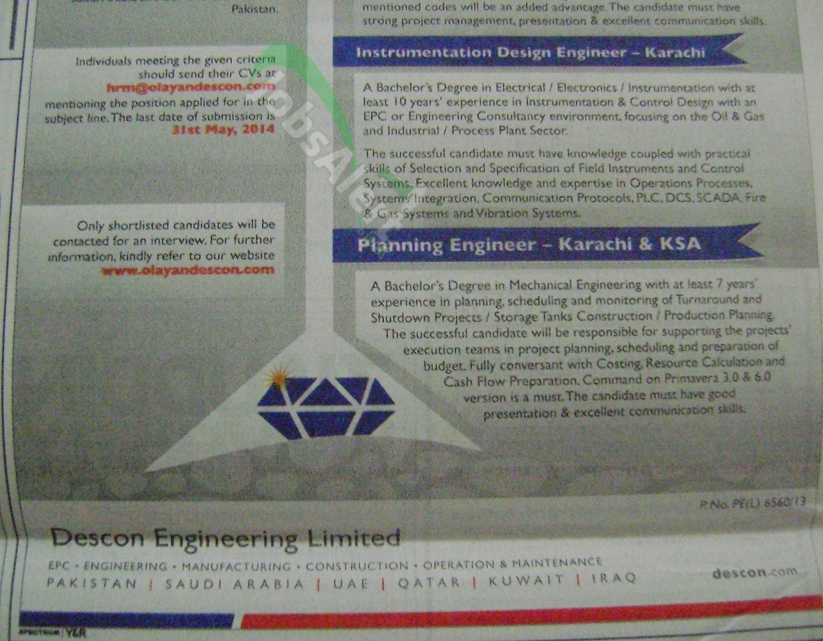 Descon Engineering Limited Pakistan