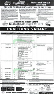 FIA Jobs 2014 NTS Test Download Application Forms