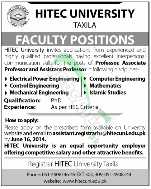 HITEC University Taxila