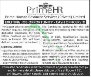 Prime HR Pvt. Ltd. Karachi