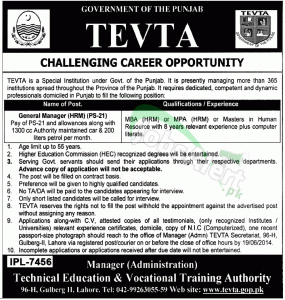 TEVTA Lahore