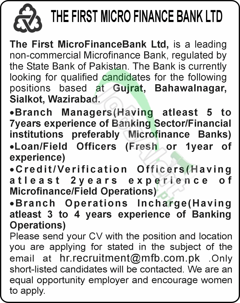 The First Microfinance Bank Limited