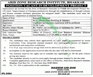 Arid Zone Research Institute