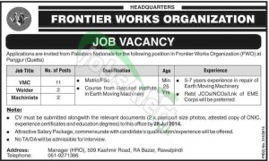 Frontier Works Organization (FWO) Quetta