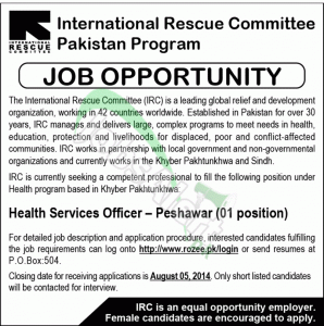 International Rescue Committee IRC