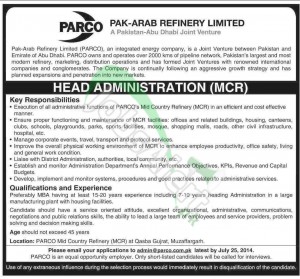 Pak Arab Refinery Limited