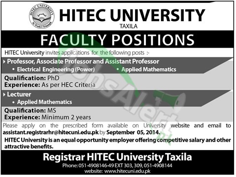 HITEC University Taxila