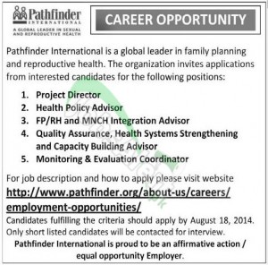 Pathfinder International Pakistan
