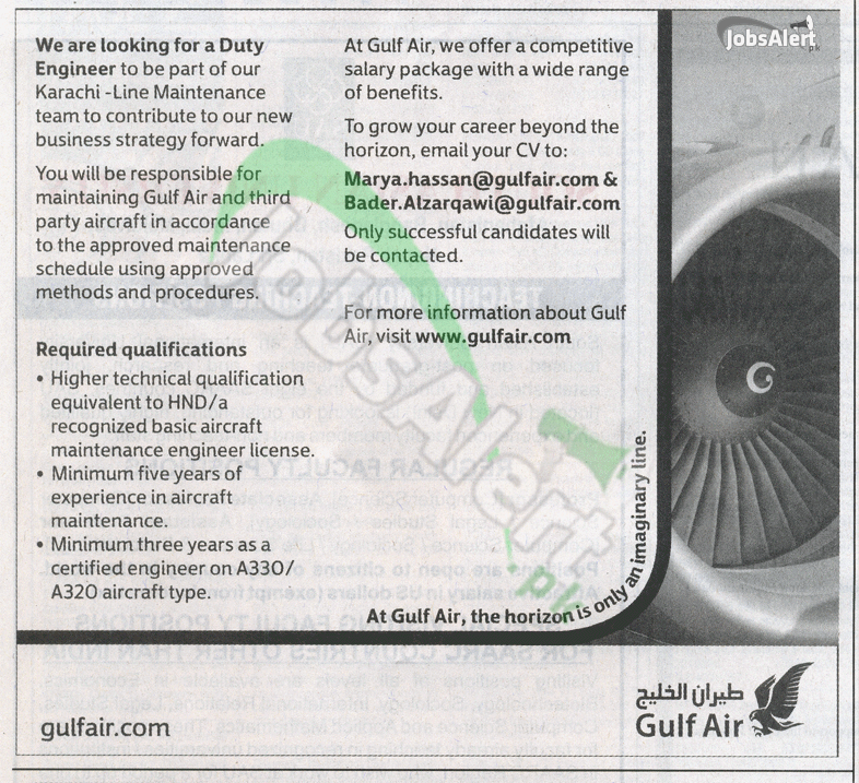Gulf Air Pakistan
