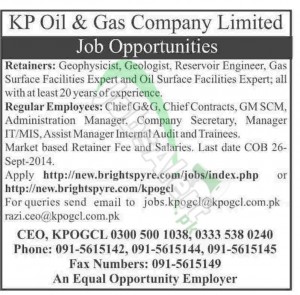 KP Oil & Gas Company Ltd