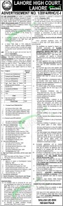 Lahore High Court Jobs 2014 for Additional District & Sessions Judge Lahore High Court Jobs 2014 for Additional District & Sessions Judge