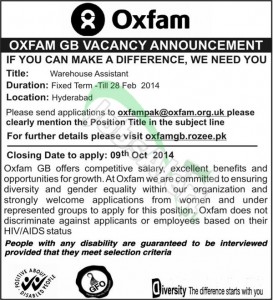 Oxfam GB Pakistan