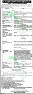 (PEC) Punjab Examination Commission