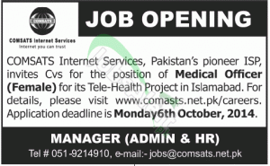 COMSATS Internet Services ISB