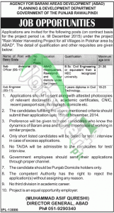 Planning & Development Dept Rawalpindi