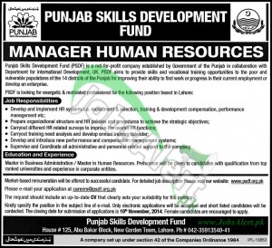 Punjab Skills Development Fund (PSDF)