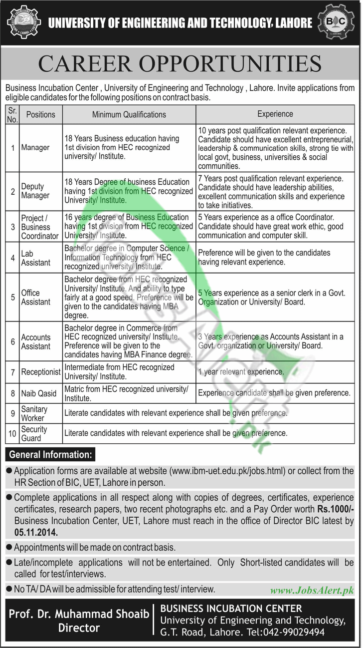 UET Lahore