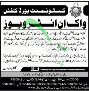 Cantonment Board Clifton (CBC)