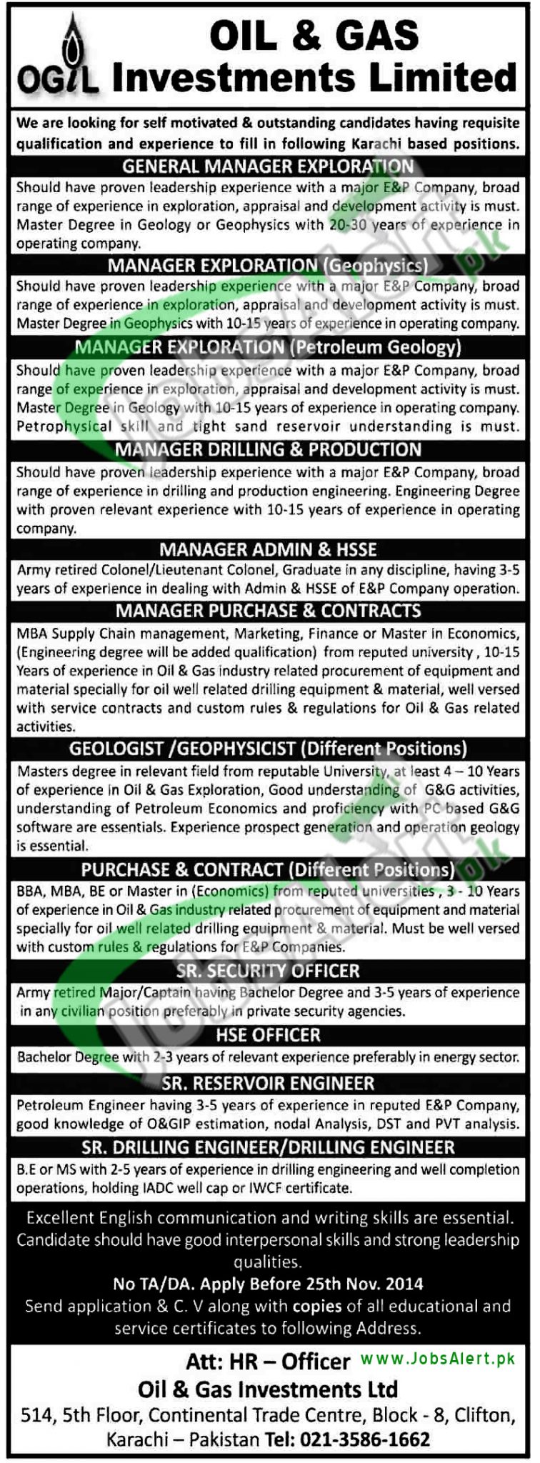 Oil and Gas Jobs 