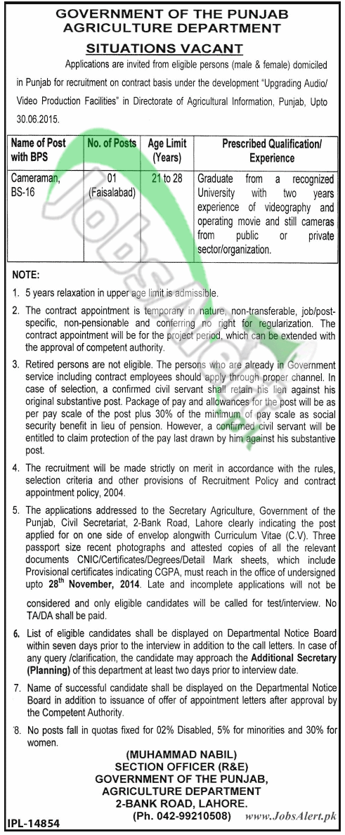 Punjab Agriculture Department