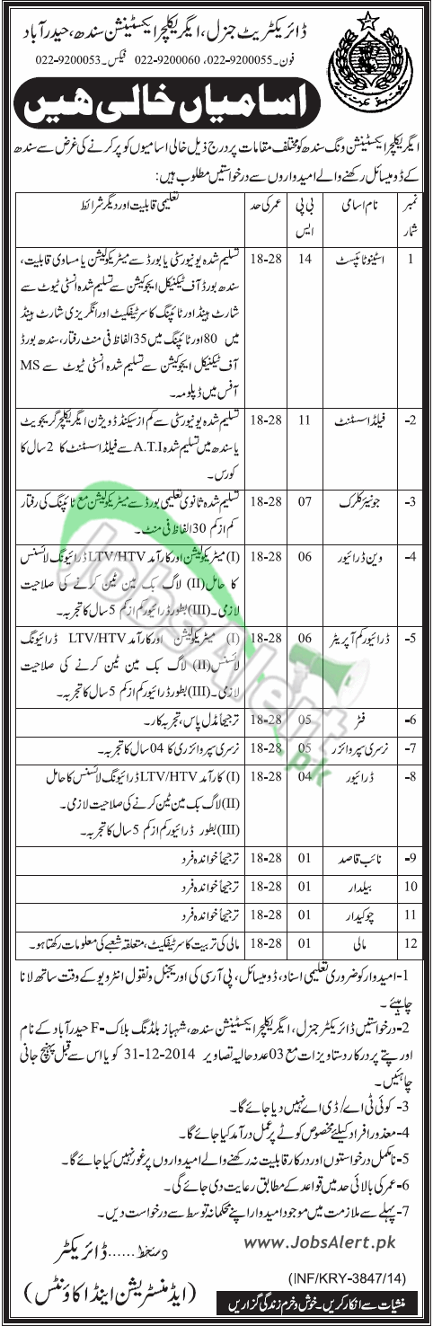 Agriculture Extension Department