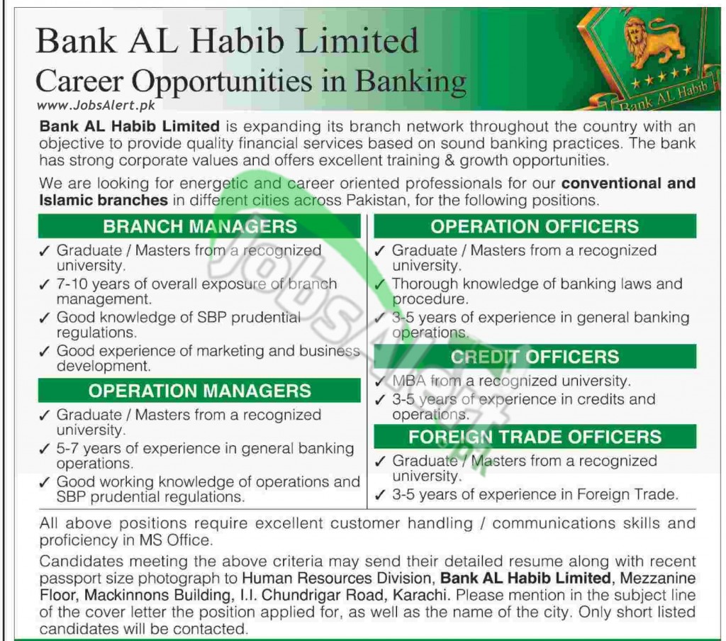 Bank Al Habib Limited