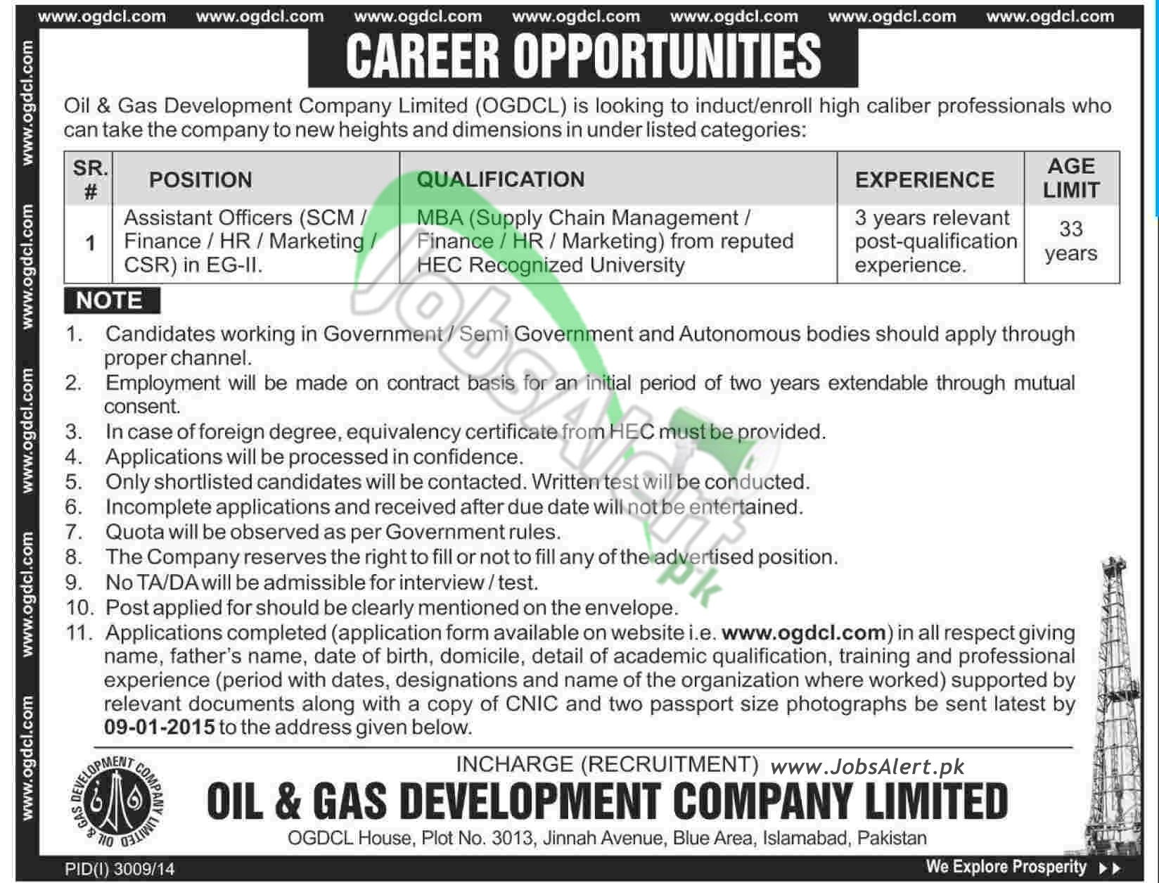 Oil & Gas Development Company