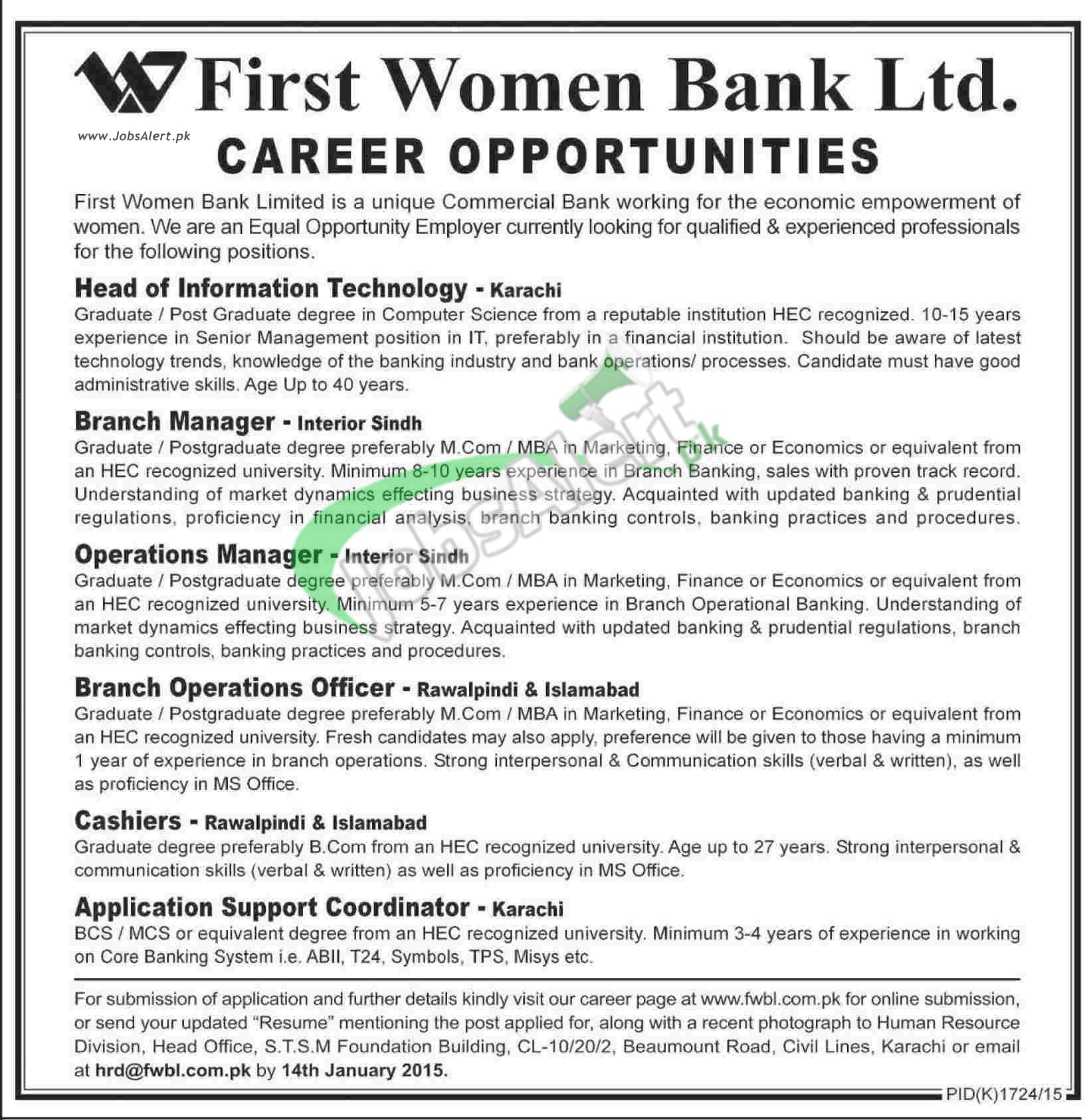 First Women Bank Limited