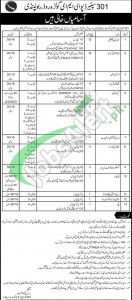 301 Spare Depot EME Pakistan Army Jobs