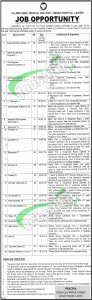 Allama Iqbal Medical College Jinnah Hospital Lahore Jobs