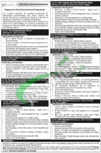 GIZ Pakistan Jobs