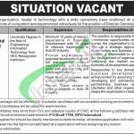 Jobs Progressive Public Sector Organization Islamabad