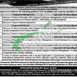 Public Sector Organization Lahore Jobs