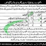 Livestock Department District Attock Jobs