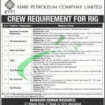 Mari Petroleum Company Ltd Jobs