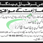 Zarai Taraqiati Bank Ltd ZTBL Jobs