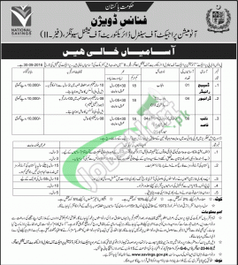 Jobs 2015 in Central Directorate of National Savings (Phase-II)