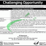  Jobs in National ICT R&D Ministry of IT