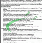 Pakistan Red Crescent Society Islamabad Jobs