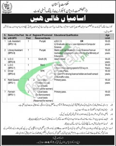 Establishment Division Jobs