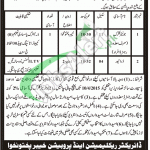 Directorate of Reclamation & Probation Jobs