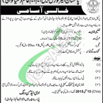 Abdul Razzaq Fazaia College Mianwali Jobs