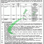 Punjab Child Protection Welfare Bureau Jobs