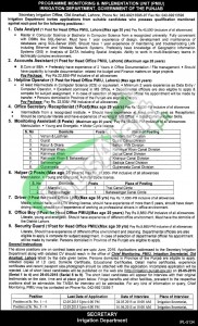 Irrigation Department Punjab Jobs