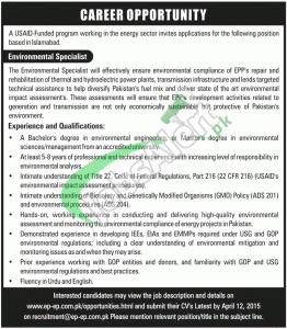 USAID Islamabad Jobs