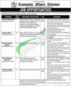 Economic Affairs Division Jobs